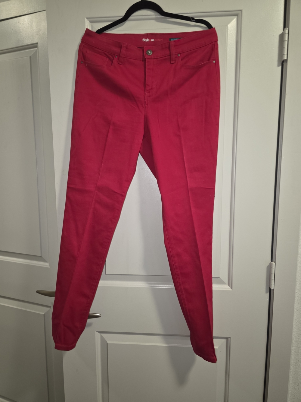 Style & Co. Hot Pink Ankle Pants